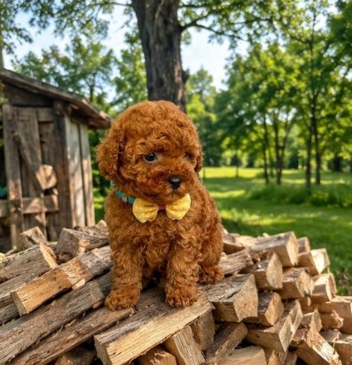 Розкішний малюк той пудель