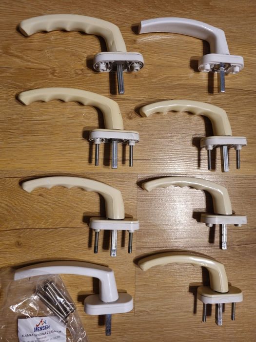 Używane klamki do okien