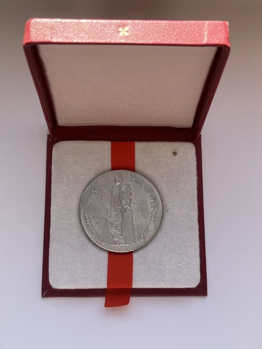 Medal Korfanty Siemianowice 1986 – oryginalne pudełko