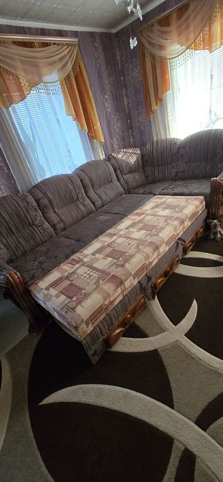 Розкладний кутовий диван