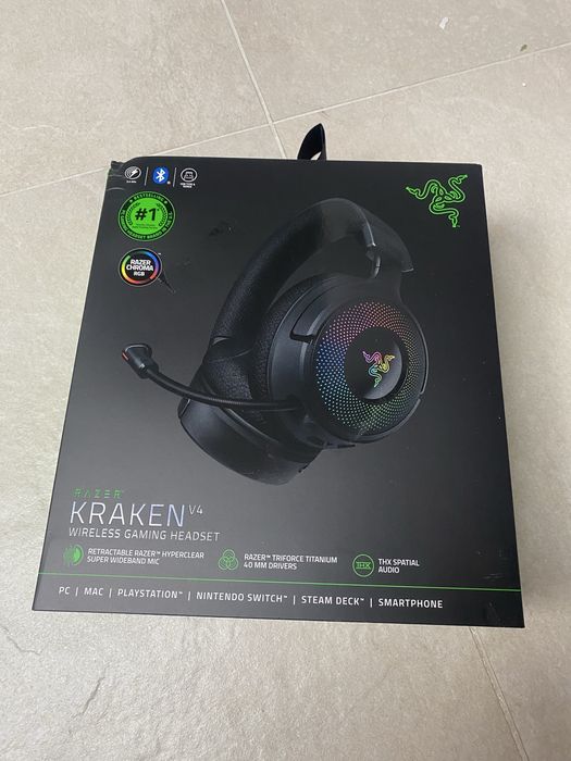Razer kraken v4 sluchawki bezprzewodowe gamingowe