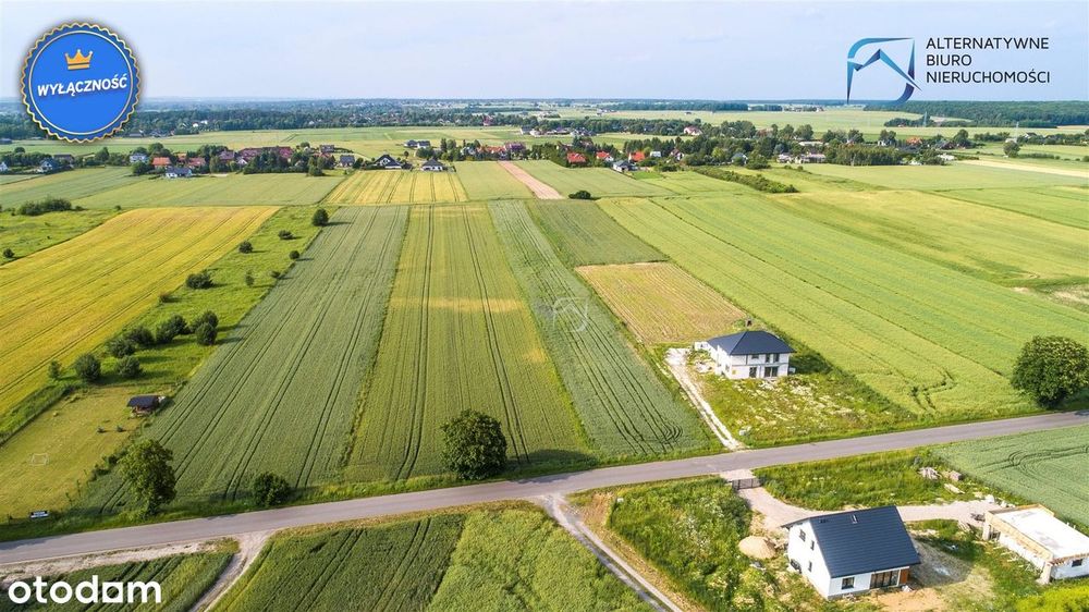 Atrakcyjna działka budowlano-rolna w Żabiej Woli