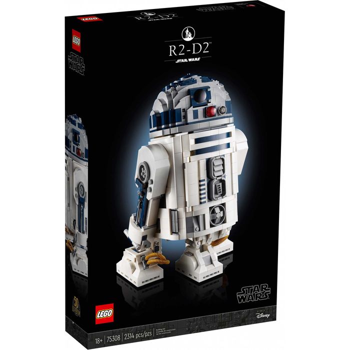 ТЕРМІНОВО Lego Star Wars 75308 R2-D2 (100% повний) зоряні війни