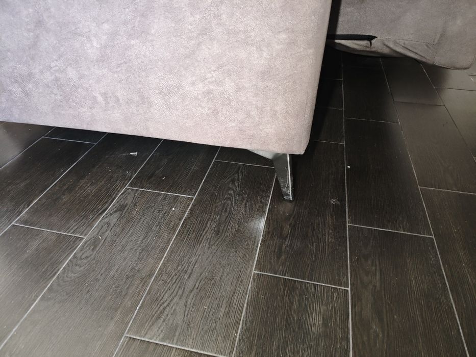 Sofá com  chaise longue