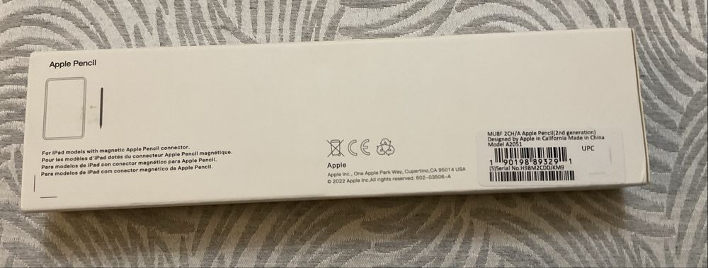 Caneta Apple 2.ª Geração