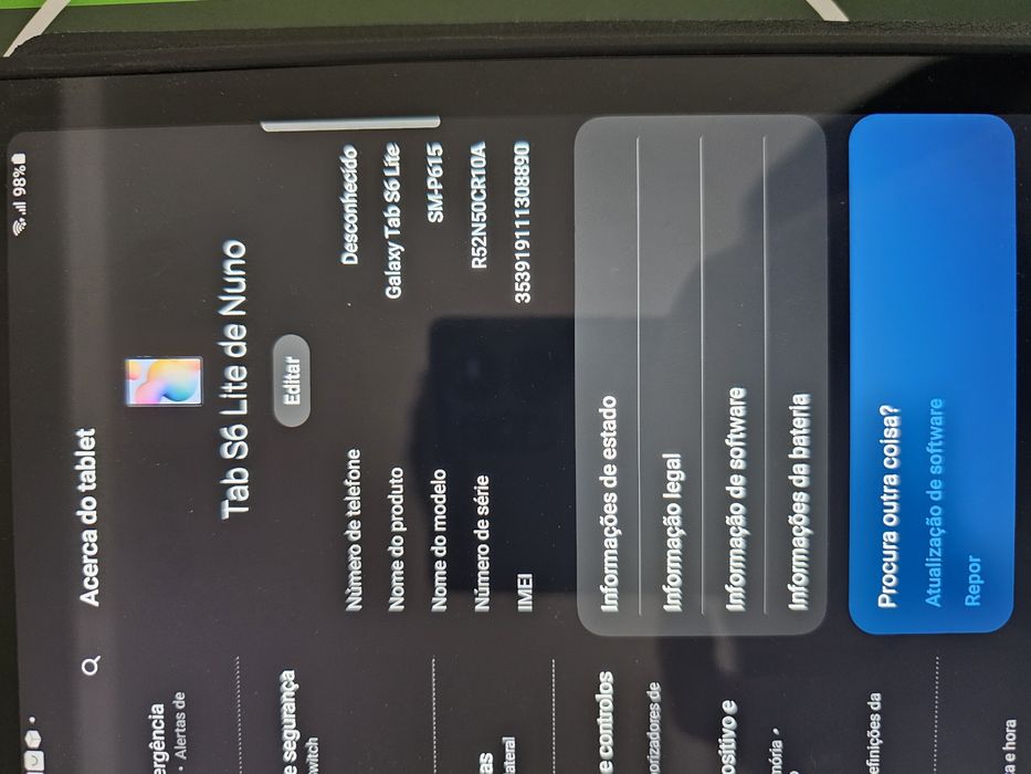 Samsung Galaxy Tab S6 Lite LTE