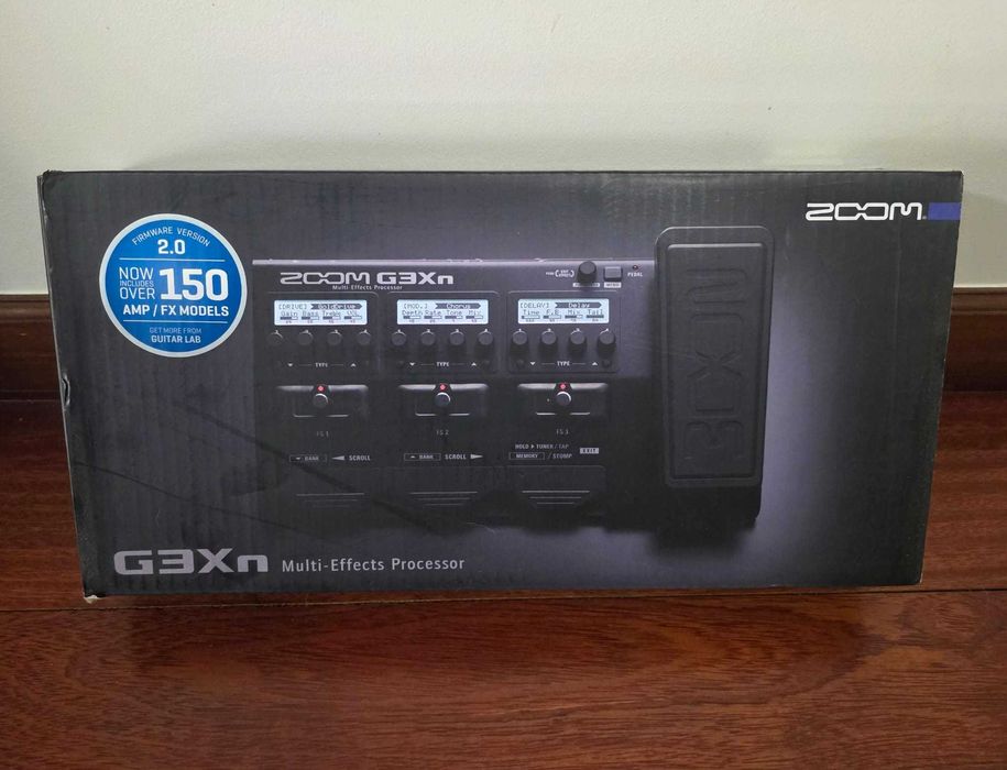 Zoom G3Xn pedaleira multi-efeitos (Pouquíssimo usado)