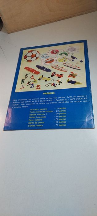 Futebol 1ª Divisão 84/85 (Disvenda) | Caderneta Completa
