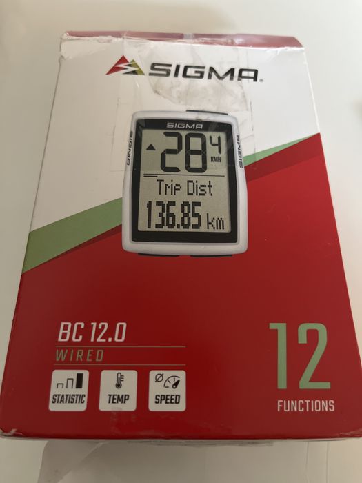 Велокомпʼютер  SIGMA BC 12.0