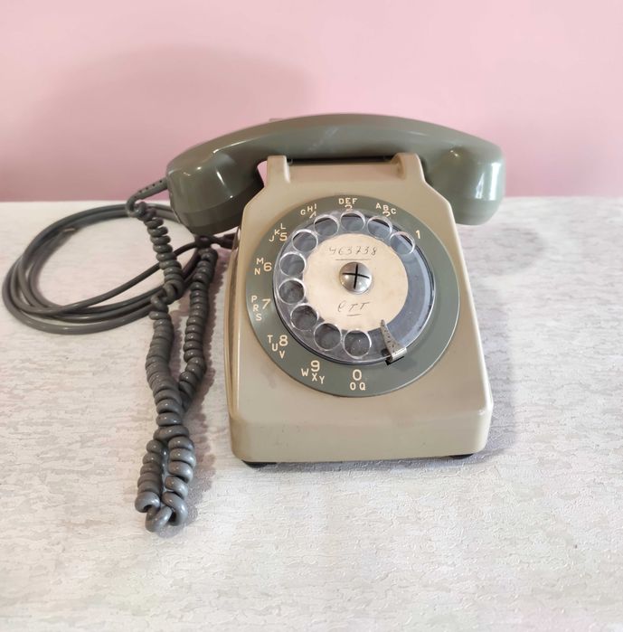 Telefone antigo de disco