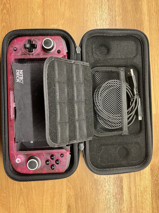 Nitro Deck Limited Edition Crystal Pink Nintendo Switch