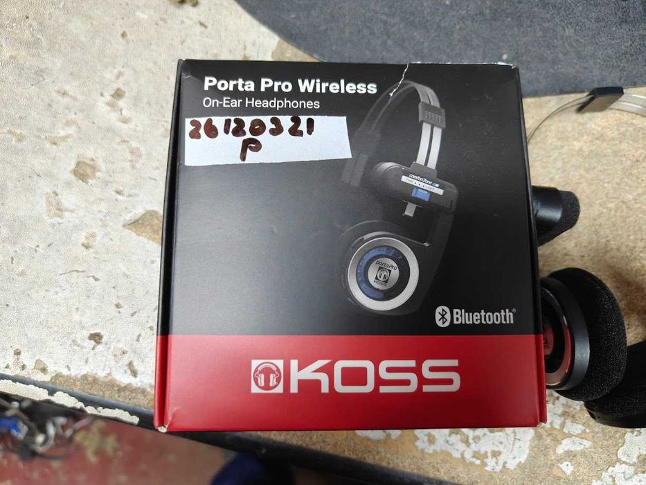 Наушники On-Ear Koss 197675.102 Porta Pro, BT 5.2, Wireless, Mic