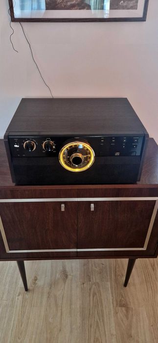 Gira-Discos e rádio Victrola Empire, vintage