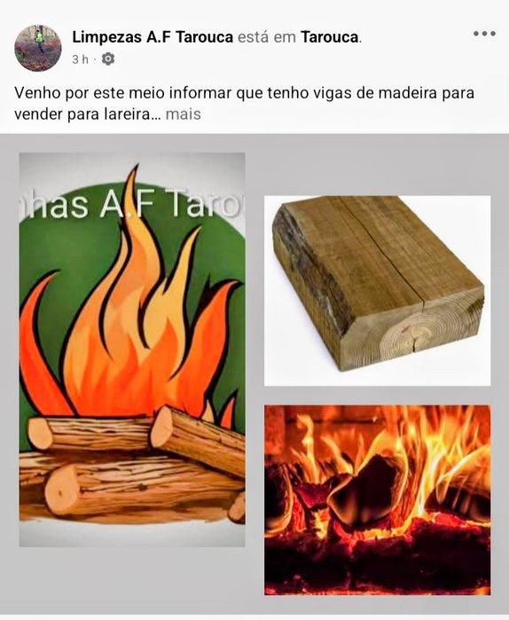 Vigas de madeira