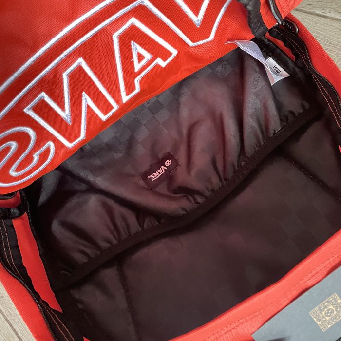 Plecak Vans czerwony nowy
