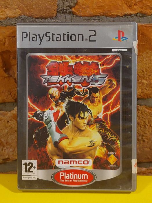 Gra Tekken 5 na konsol Sony Playstation 2 PS2 orygin od namco Platinum