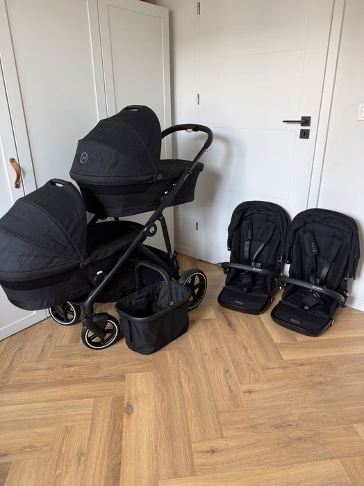 Cybex Gazella S bliźniaczy Black