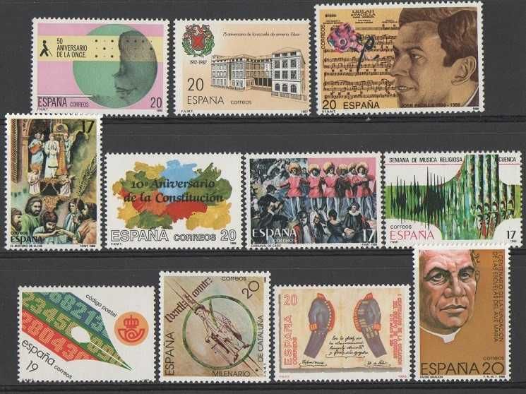 Filatelia: 141 selos novos e usados, mundiais