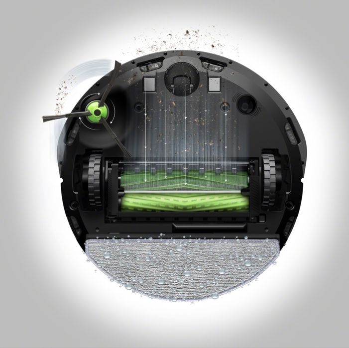 Aspirador Robot Combo i8+ (Preto) - iROBOT
