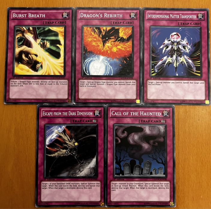Cartas Yu-Gi-Oh - Deck SDDC - 1st edition
