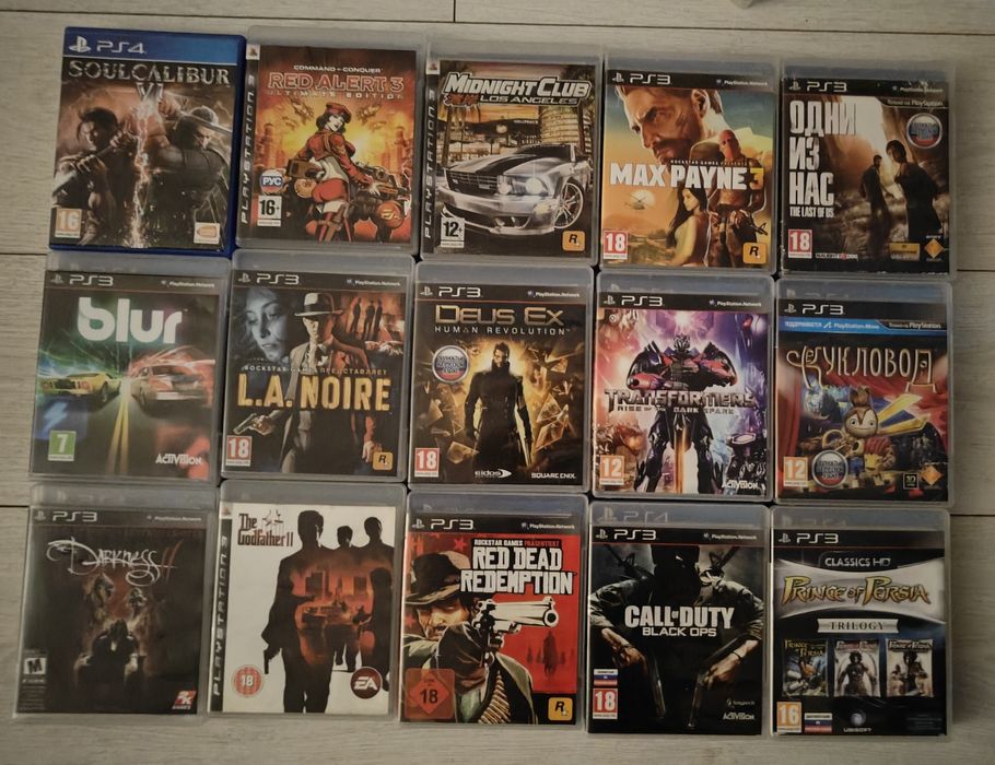 Ігри на ps3 та ps4
