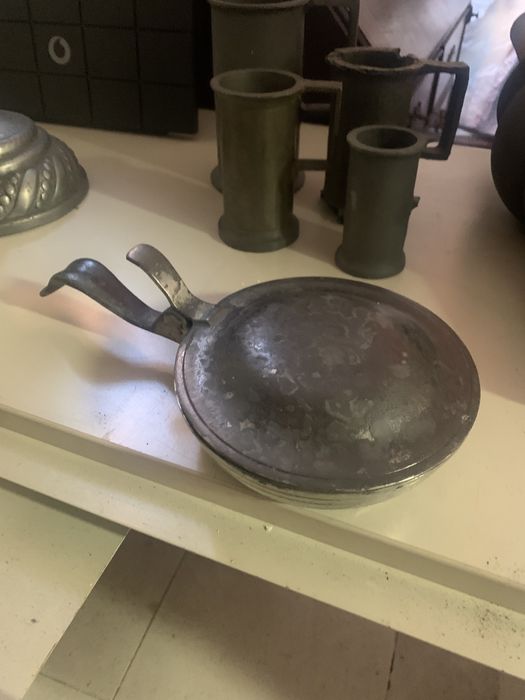 Cigarreira em estanho