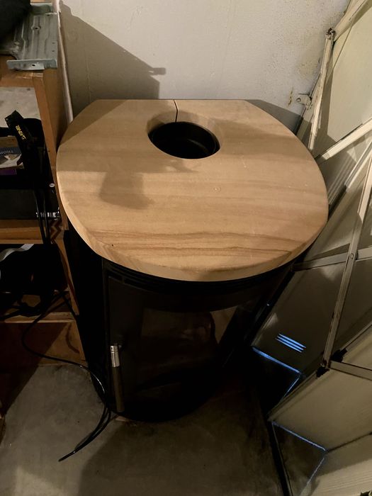 Lareira a lenha - nova