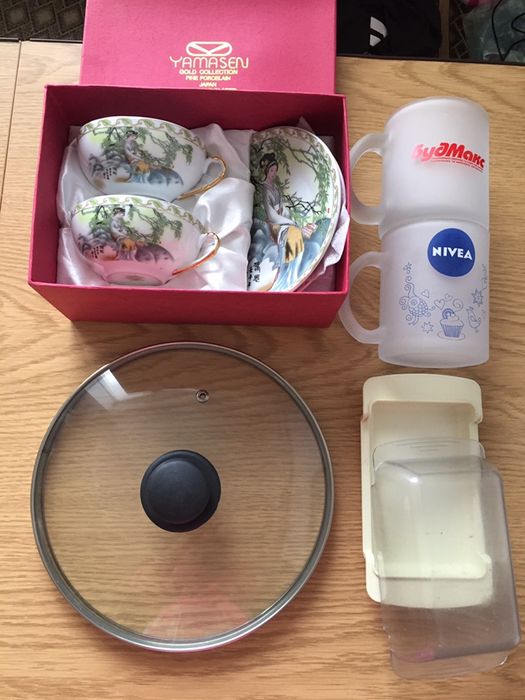 Посуда разная крышка чашки