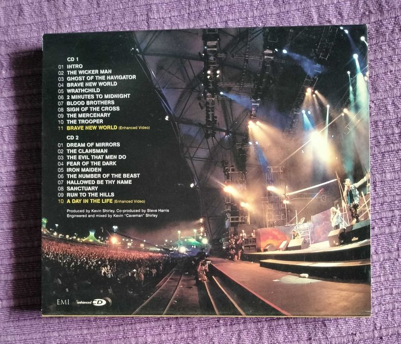 Iron Maiden - Rock In Rio CD Duplo