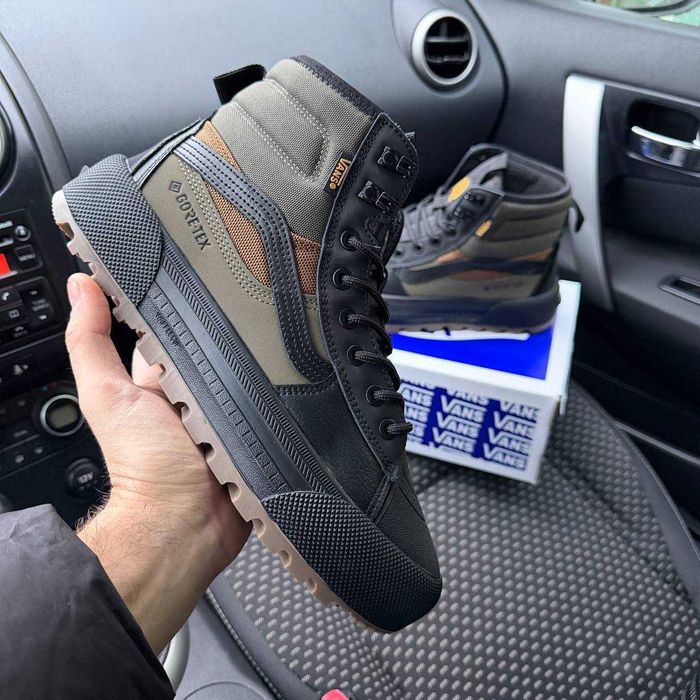 !ХУТРО! Vans Old Skool MTE 1 (Gore-Tex) Black/Khaki 41 42 43 44 45 46