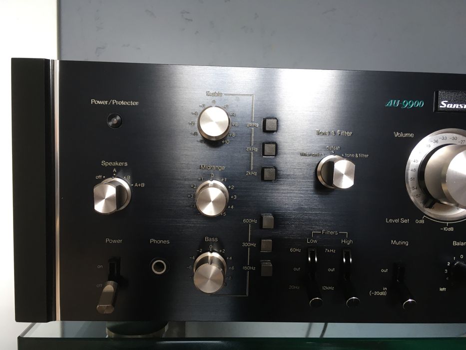 Sansui AU-9900 po kompletnej rewitalizacji Pruszków • OLX.pl