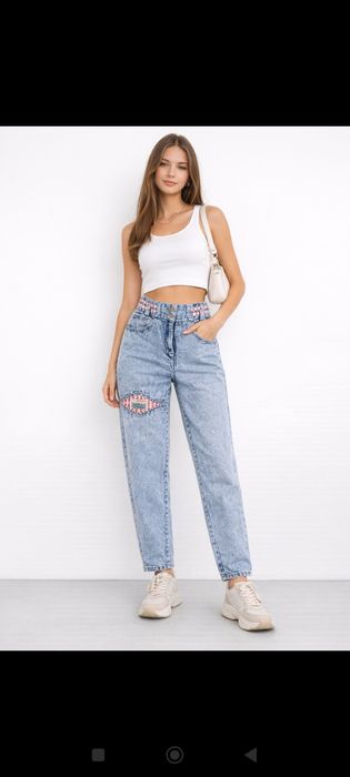 Джинси жіночі стильні L розмір