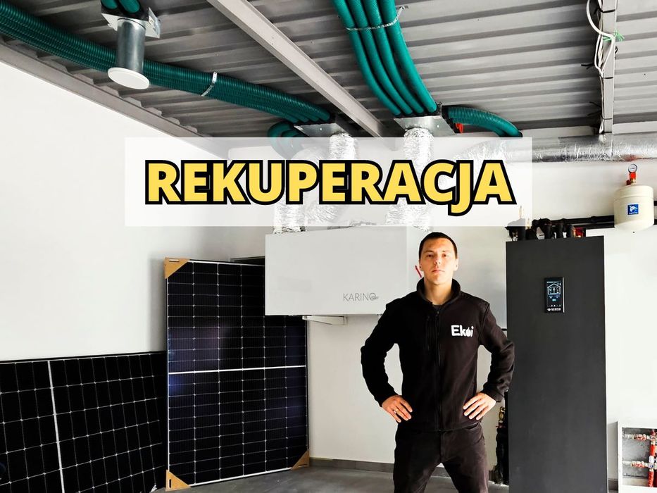 Rekuperacja KARINO - kompletny zestaw do montażu z Antysmogiem