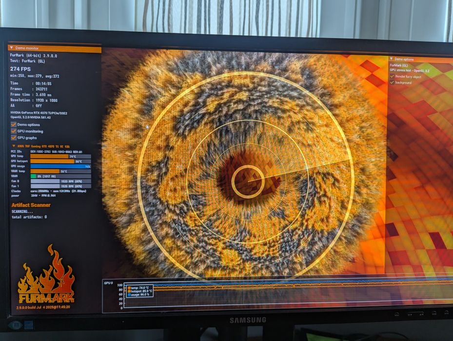 Rtx 4070 ti Asus Tuf gaming OC (не плутати 5070, 6900xt, 4080ti, 3070,