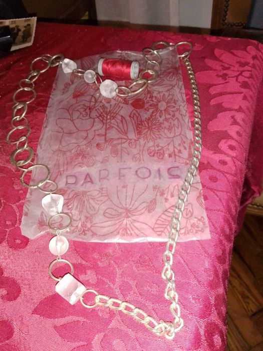 Colar Amizade!- Colar Parfois Magnfico C/Saco-5E-Tubo Linha-2E Desde2E