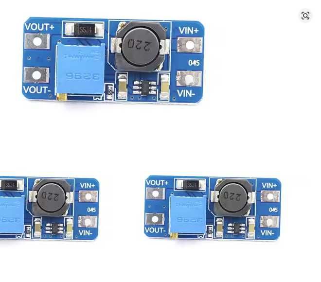 Regulador Tensão Ajustável MT3608 Step Up 2,5V a 28V DESCONT QUANTIDAD