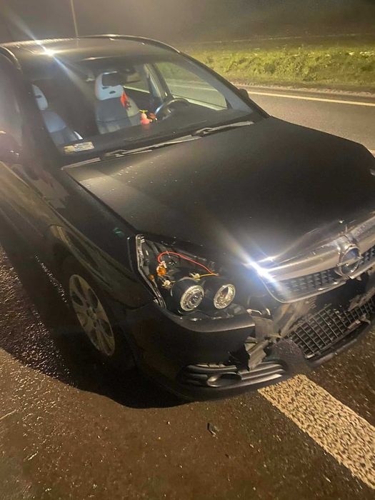 samochód po wypadku