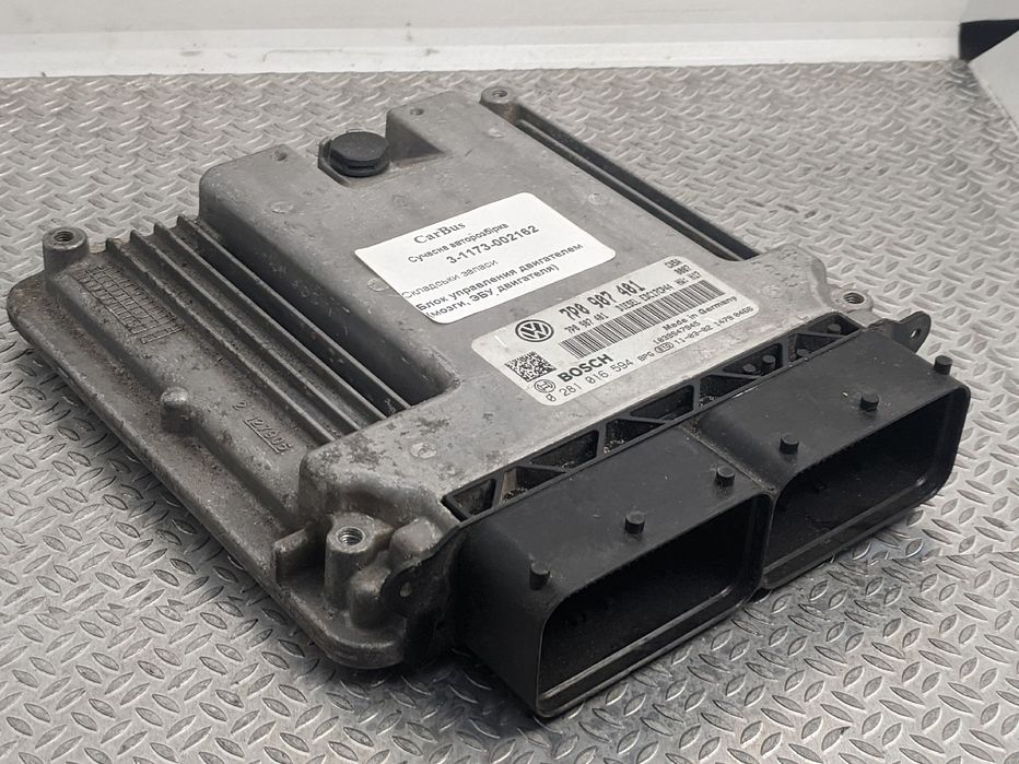 Блок керування двигуном Touareg NF 2010-2014 Мозги Туарег НФ Разборка