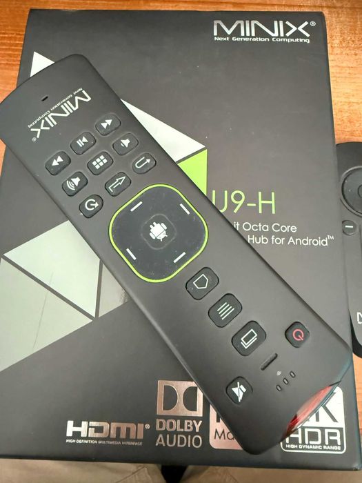 Box TV Media Hub Android Nougat streaming 64bitOctacore Minix NEO U9-H