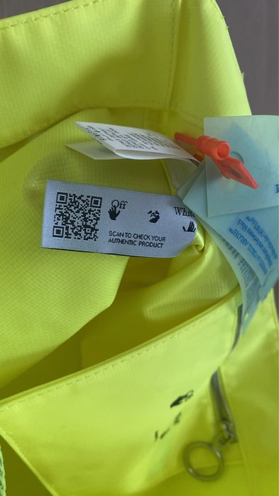 Оригінальна сумка off-white // commercial tote bag "SCULPTURE"