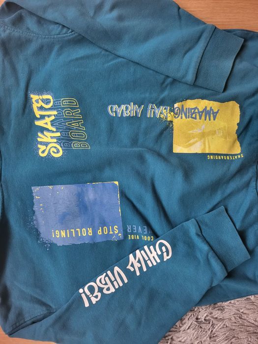 Bluza chłopięca z kapturem 146/152