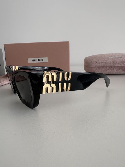Okulary przeciwsłoneczne Miu Miu oryginał 09WS 1AB5S0 53