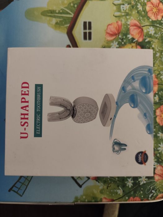 Електрична зубна щітка V-White  з набором для відбілювання