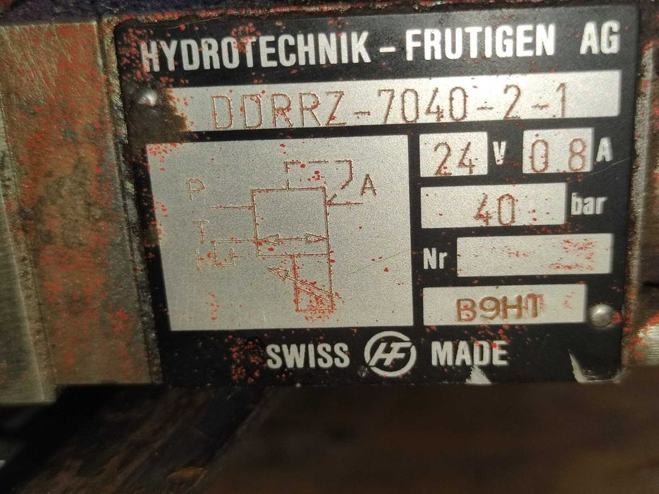 Koparka 0&K - Rozdzielacz z cewkami -Hydrotechnik