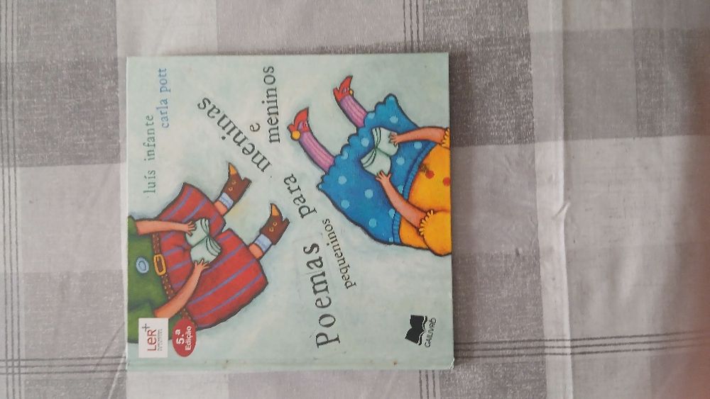 Livro Poemas Pequeninos para Meninas e Meninos
de Carla Pott e Luís Infante