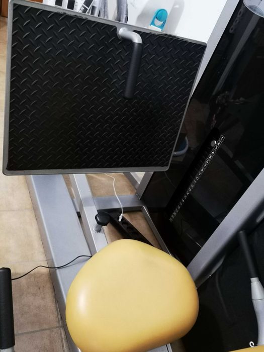 Prensa de pernas profissional de ginásio