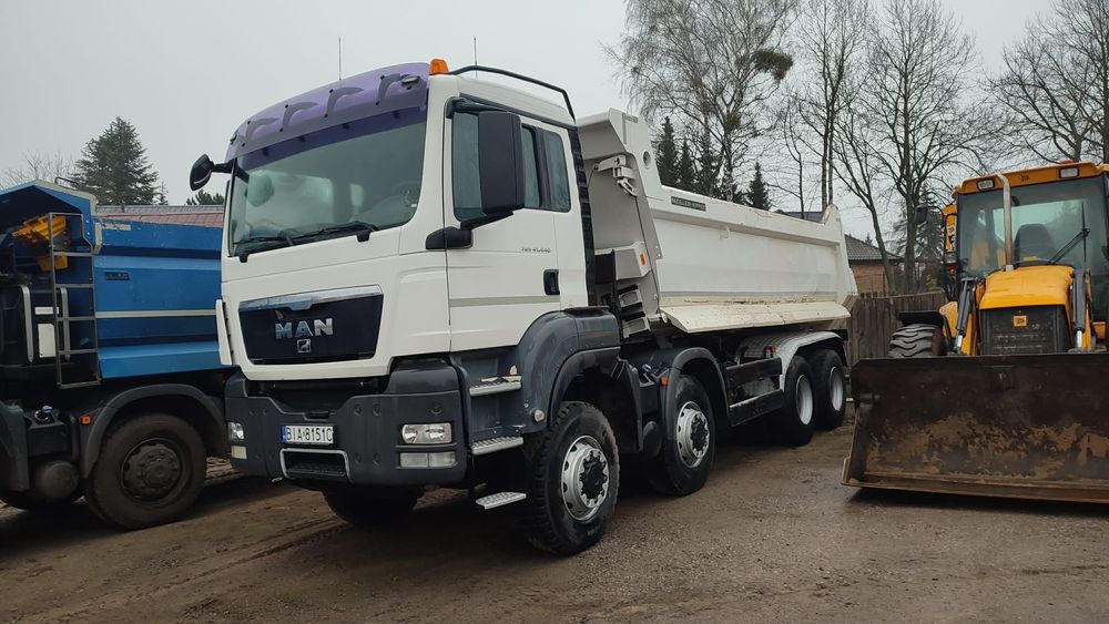 MAN 41.440 8x8 Meiller kipper 2011r  euro 5