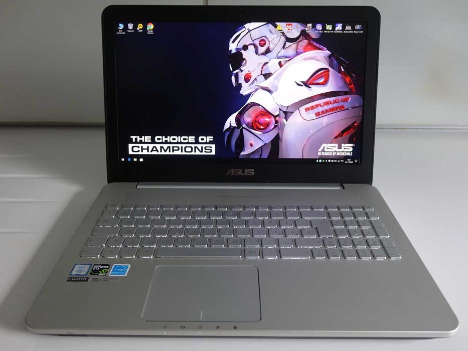 Игровой ноутбук Asus N552V 15.6 FHD iPS i7-6700HQ 8GB 1TB GTX960M Win10 ОБСЛУЖЕН