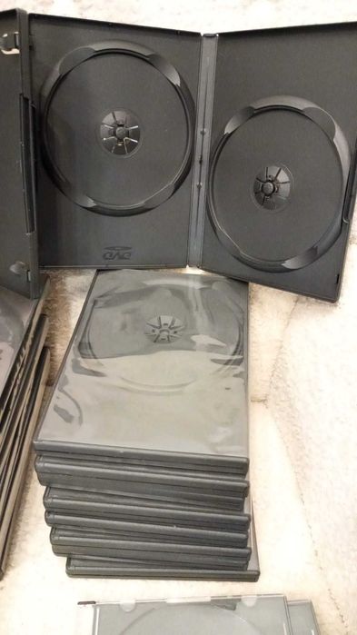 todas caixas de cd/dvd novas