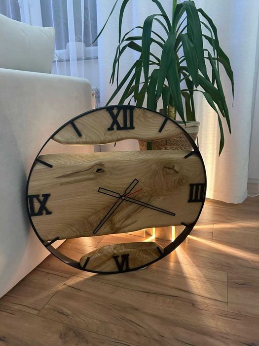 Zegary ścienne drewniane